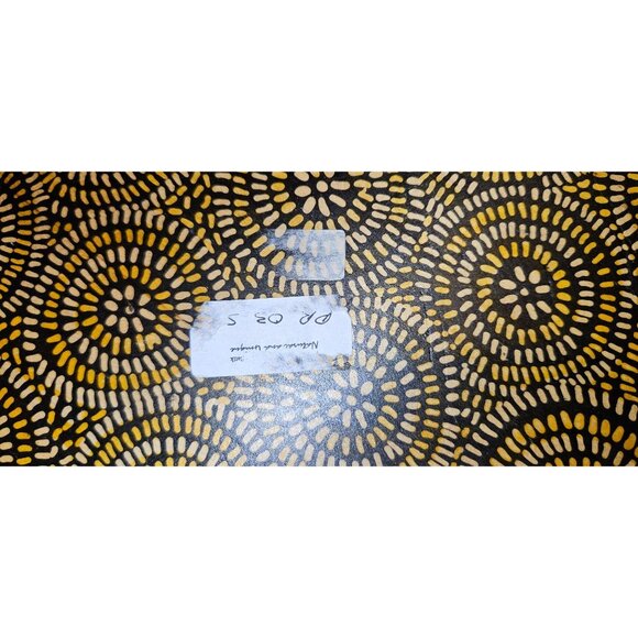 Wooden Trays Handcrafted Oval  With Intricate Batik Design Tribal decor Black - Picture 10 of 10